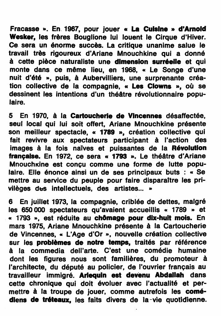 Prévisualisation du document Mnouchkine (Ariane)