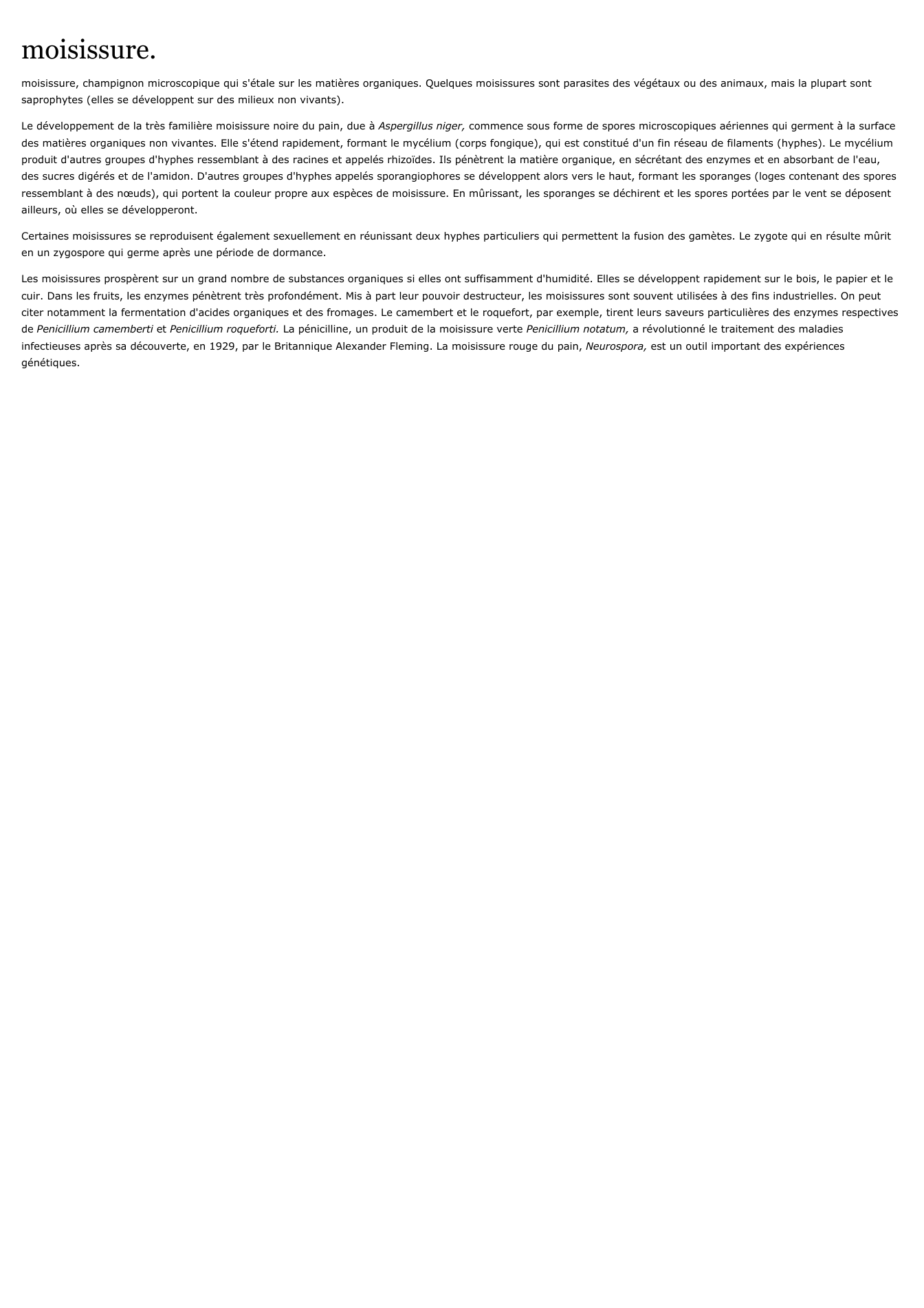 Prévisualisation du document moisissure.