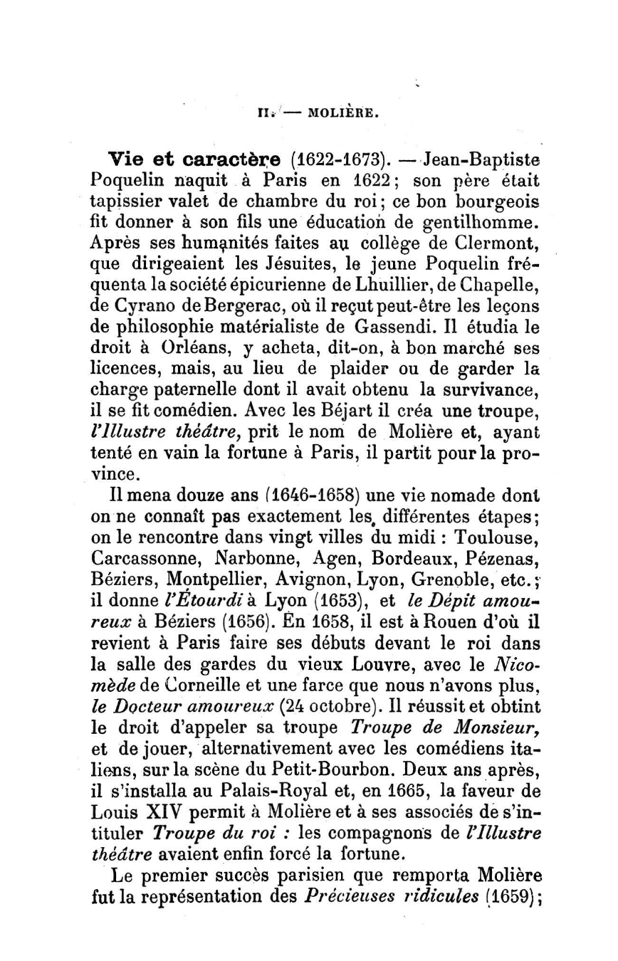Prévisualisation du document MOLIÈRE ET LA COMÉDIE AU XVIIe SIÈCLE