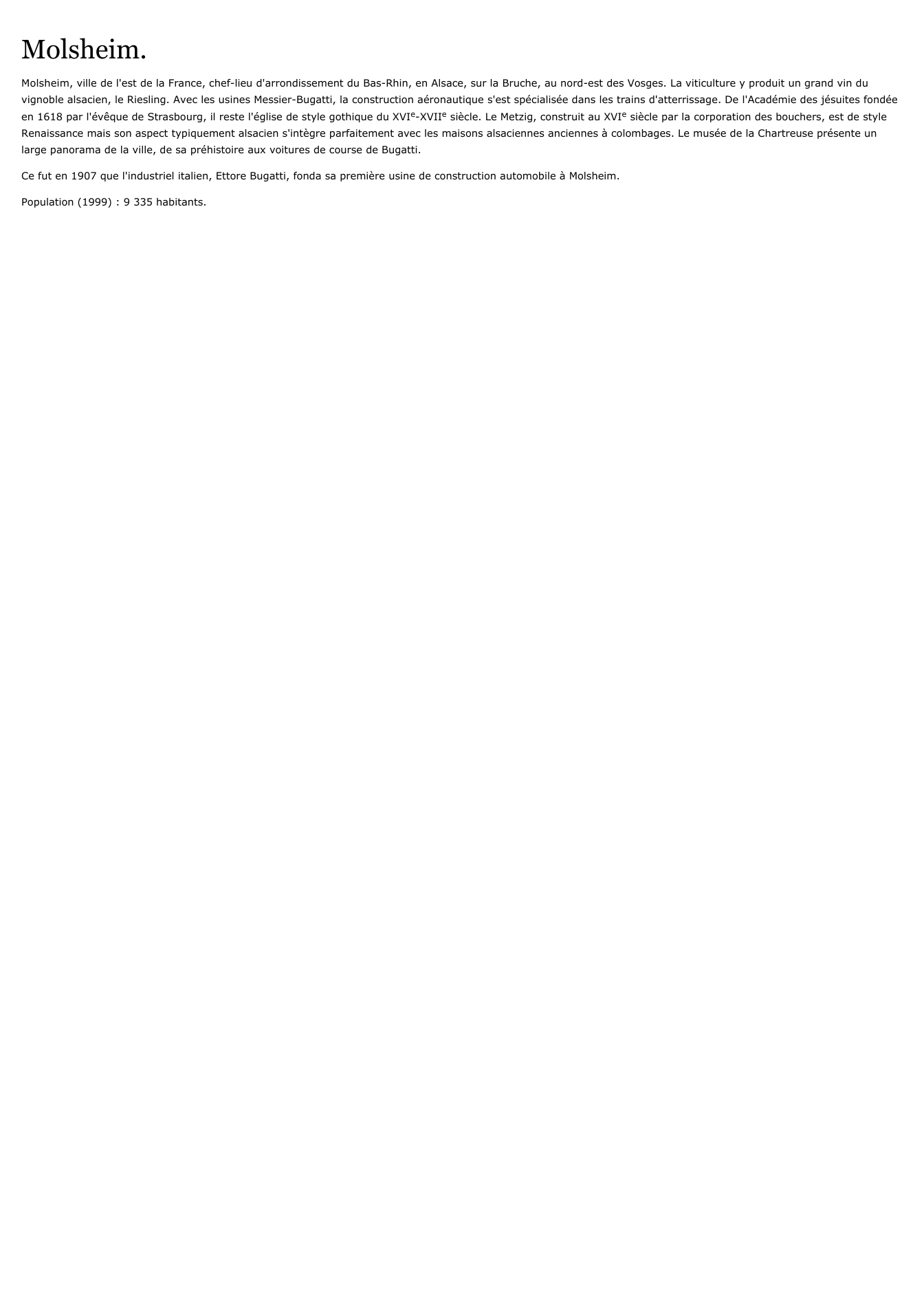 Prévisualisation du document Molsheim.