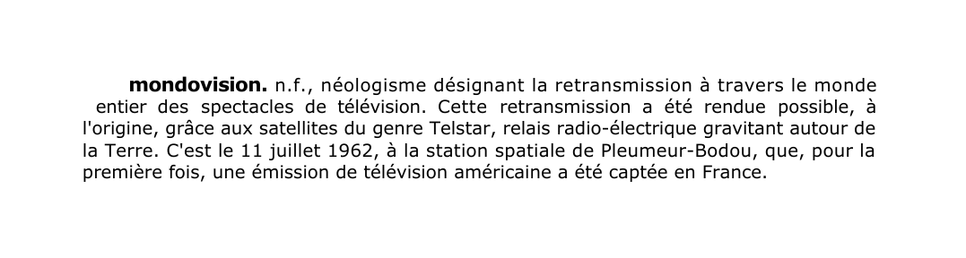 Prévisualisation du document mondovision.