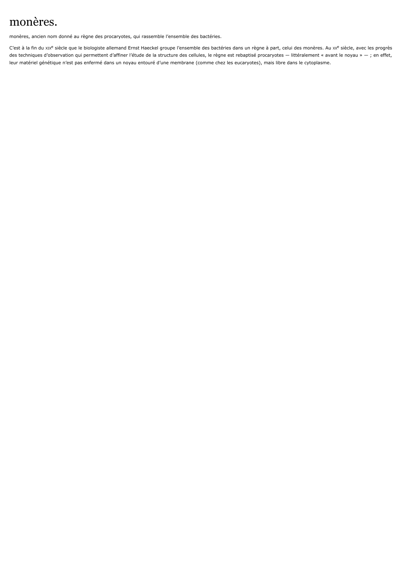 Prévisualisation du document monères.