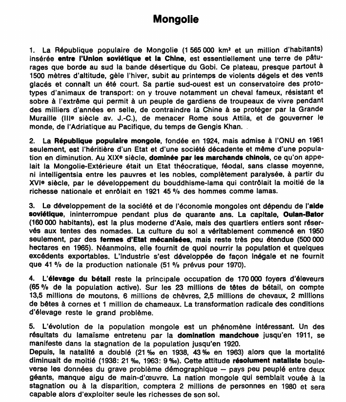 Prévisualisation du document Mongolie