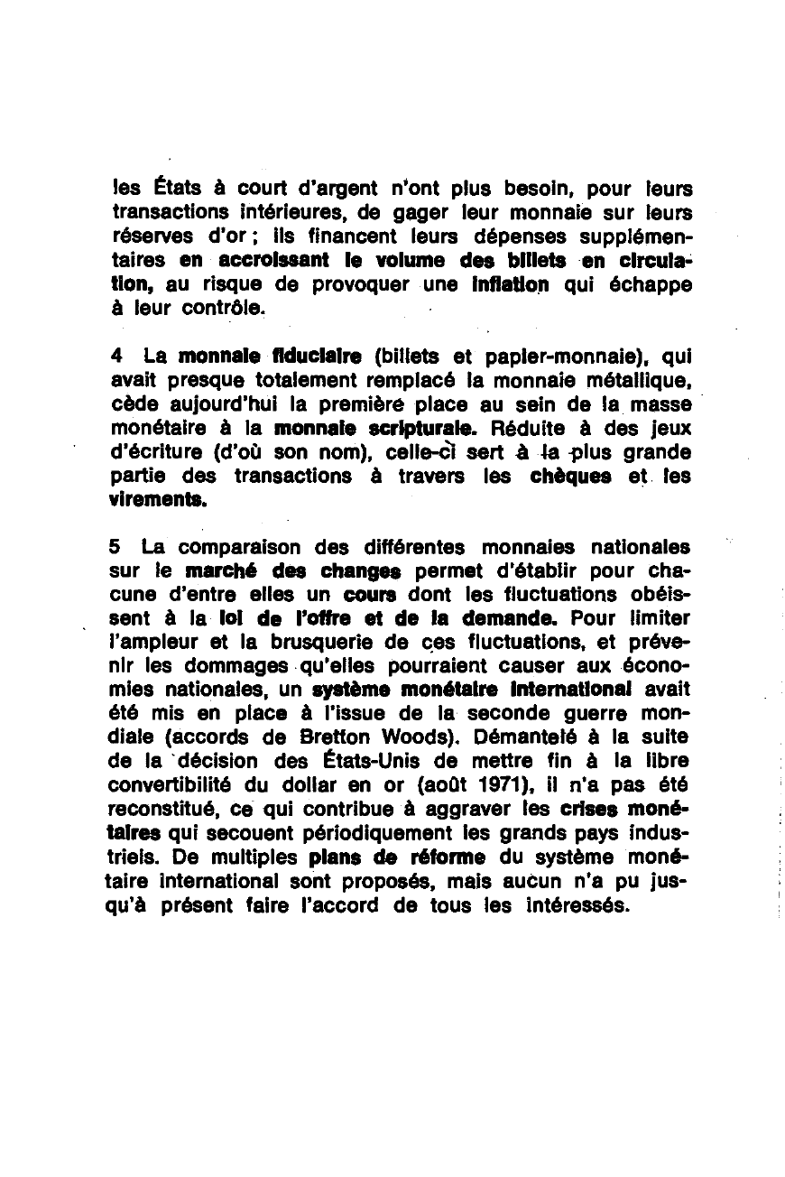 Prévisualisation du document Monnaie (économie)