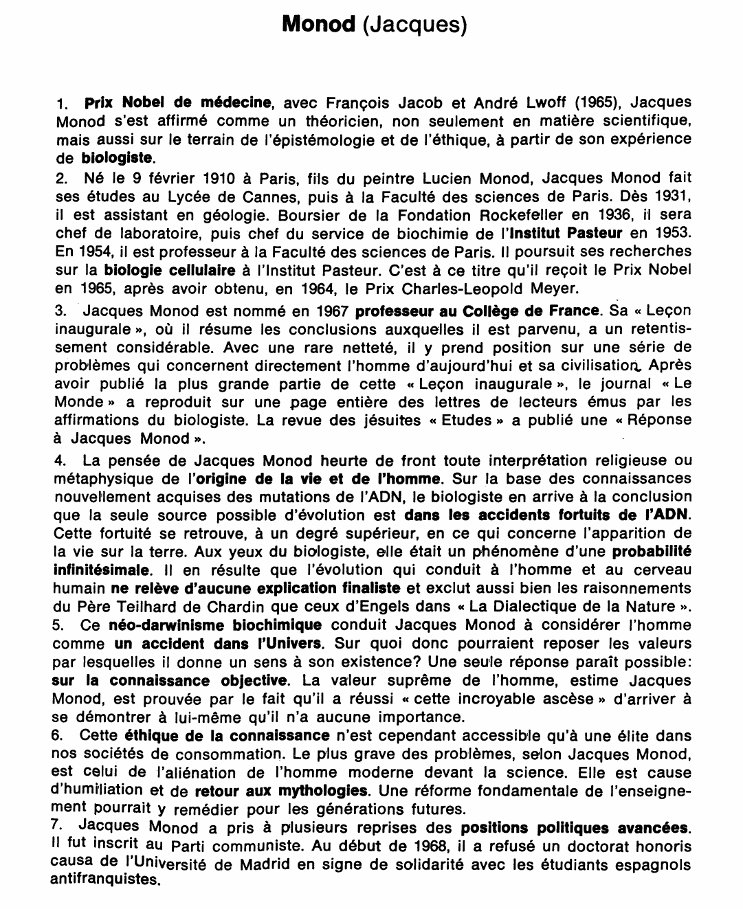Prévisualisation du document Monod (Jacques)