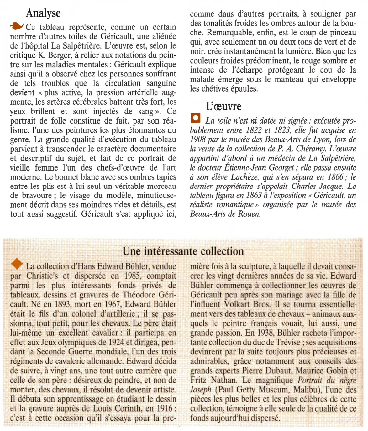 Prévisualisation du document MONOMANE DE L'ENVIE de GÉRICAULT