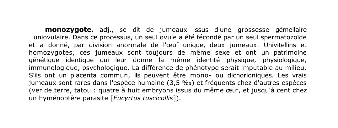 Prévisualisation du document monozygote.