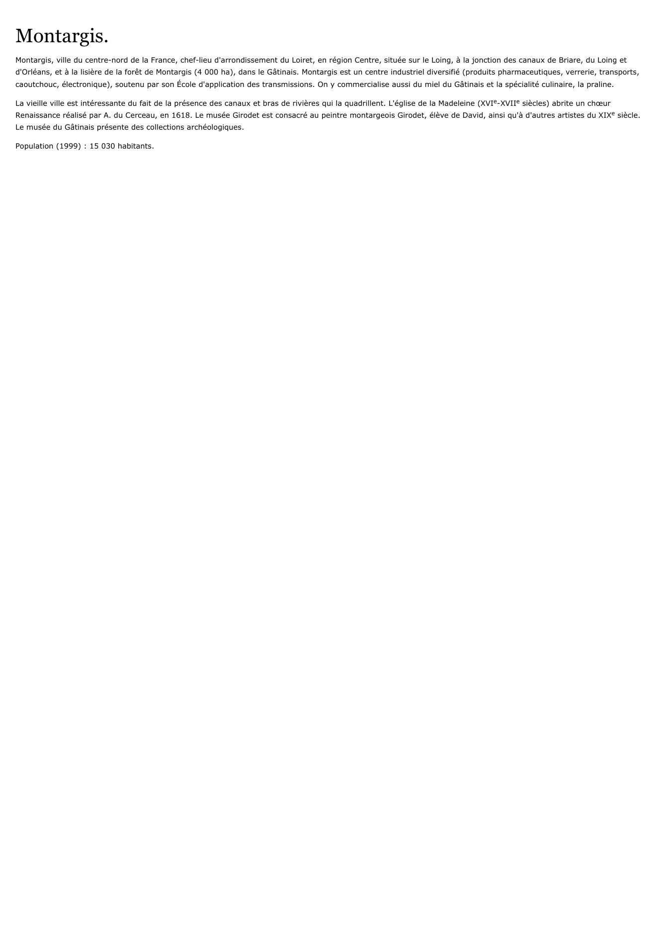 Prévisualisation du document Montargis.