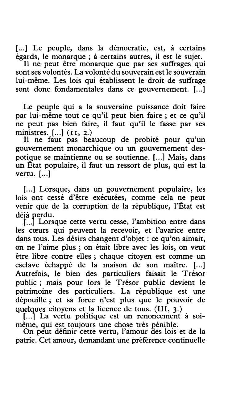 Prévisualisation du document Montesquieu, Diderot, Rousseau, inspirateurs de la Révolution