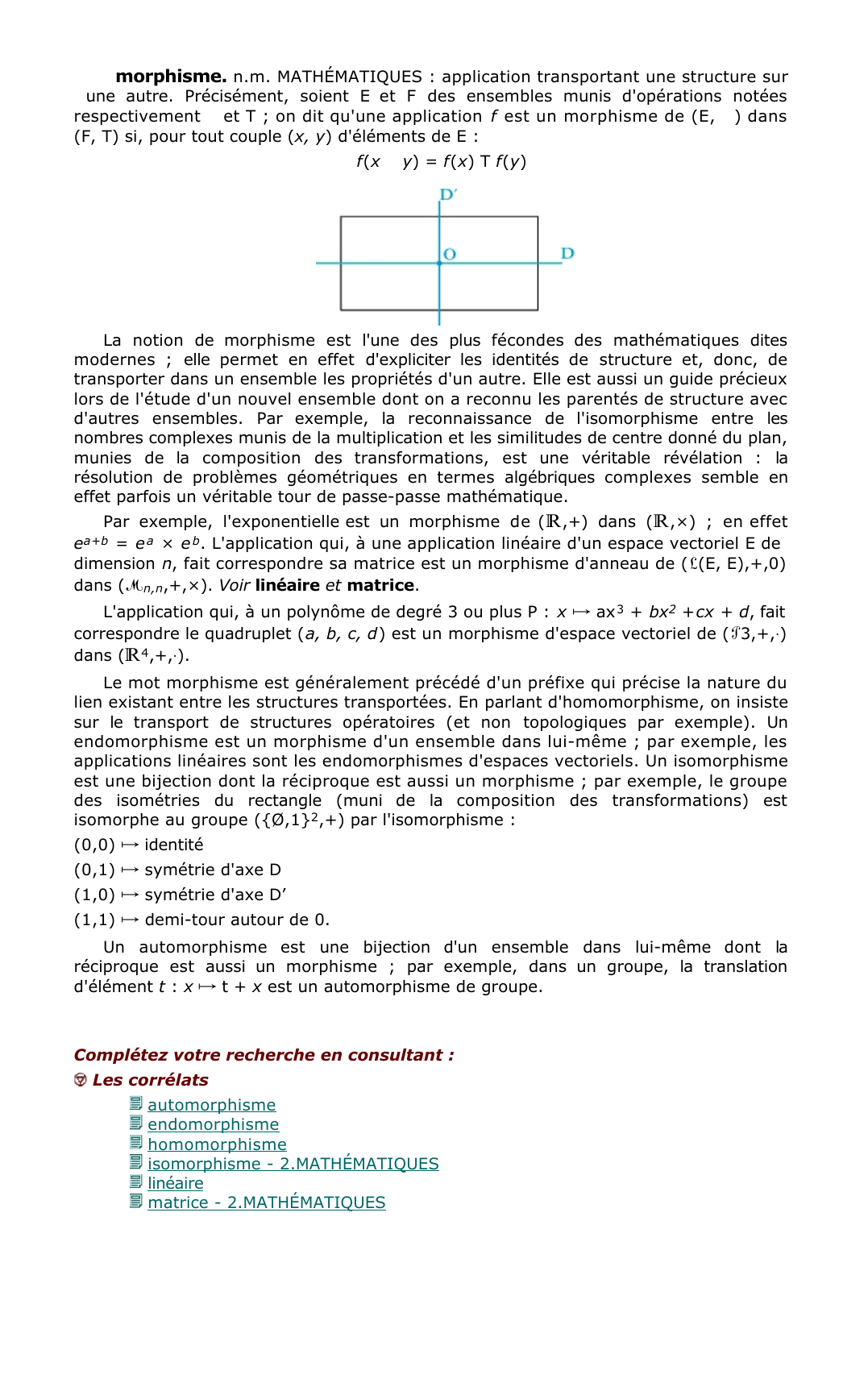 Prévisualisation du document morphisme.
