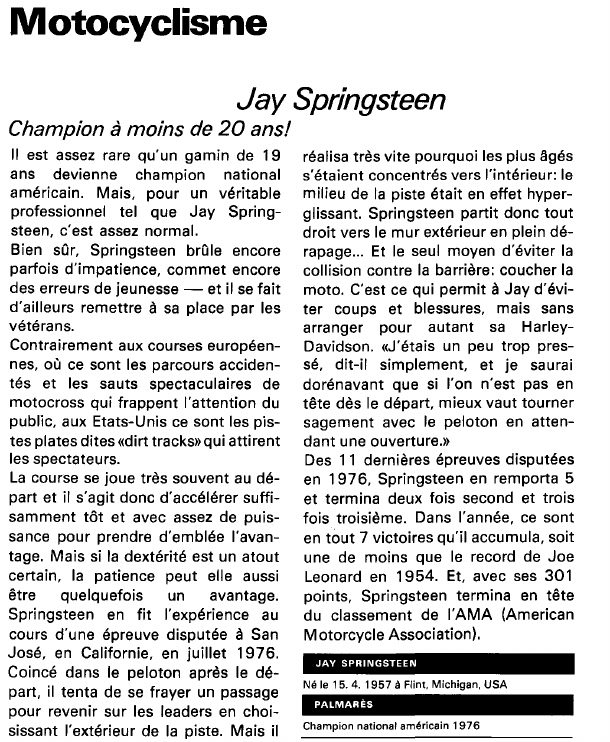 Prévisualisation du document Motocyclisme:Jay Springsteen (sport).