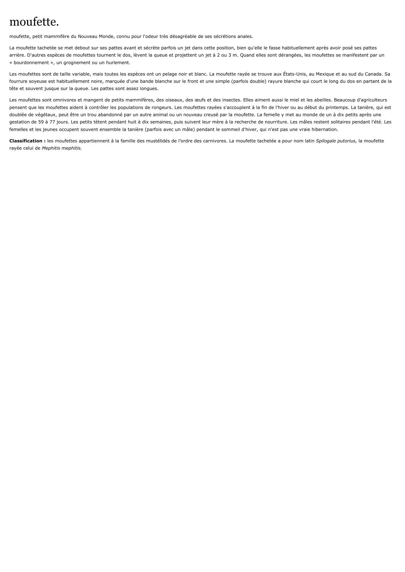 Prévisualisation du document moufette.