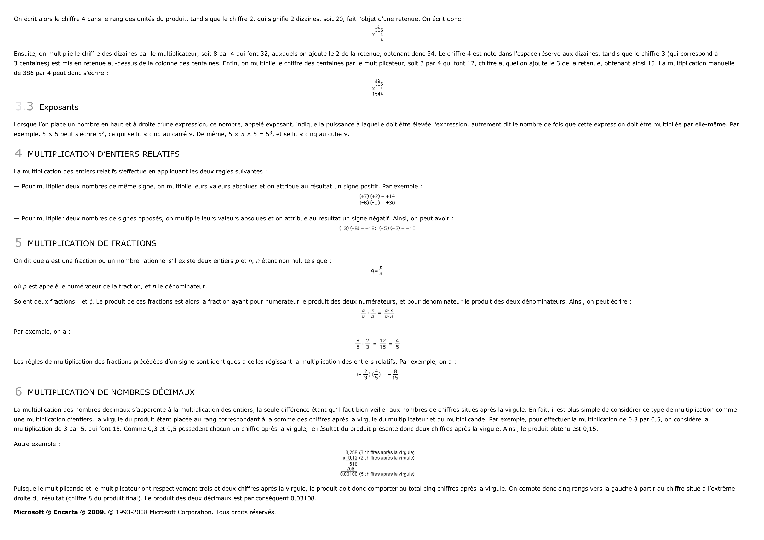 Prévisualisation du document multiplication - mathématiques.