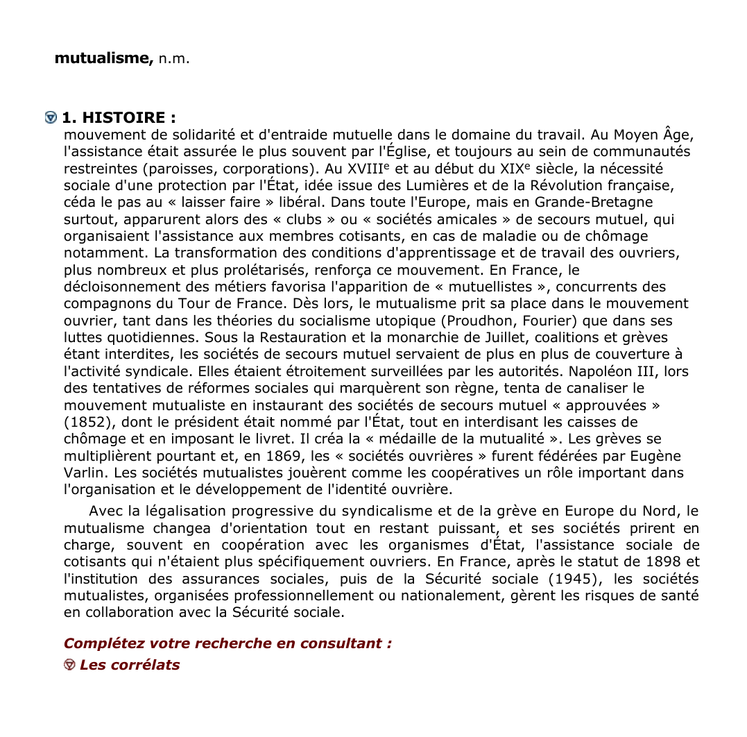 Prévisualisation du document mutualisme, n.