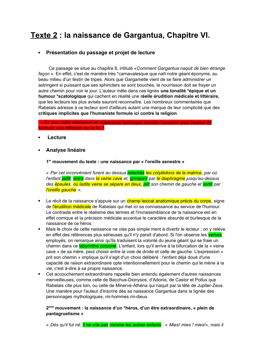 Prévisualisation du document naissance de Gargantua