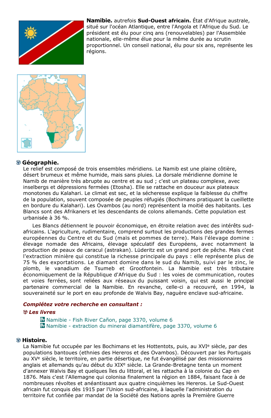 Prévisualisation du document Namibie.