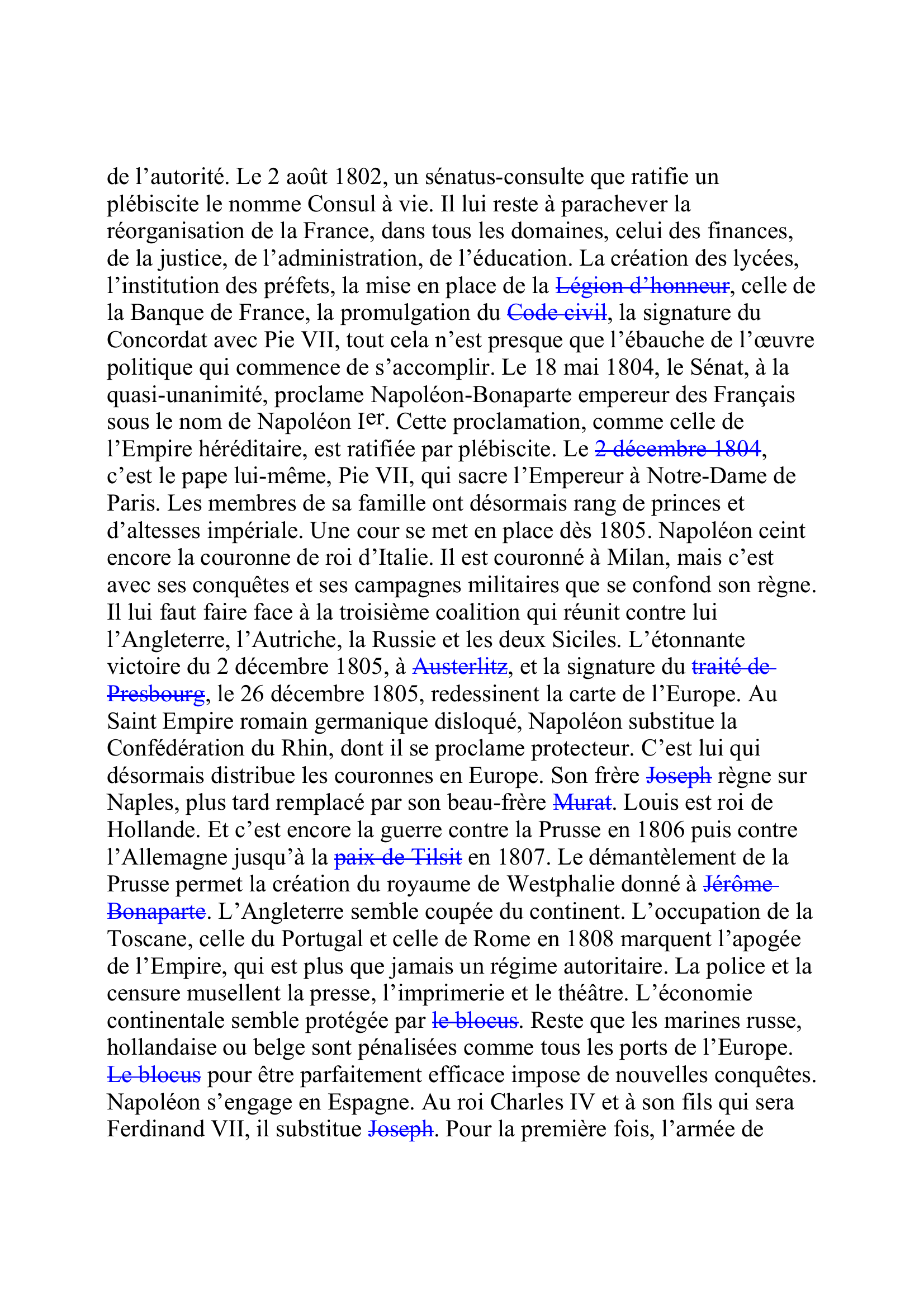 Prévisualisation du document NAPOLÉON Ier BONAPARTE
(15 août 1769-5 mai 1821)
Empereur des Français (1804-1814 et 1815)
" Quel roman que ma vie !