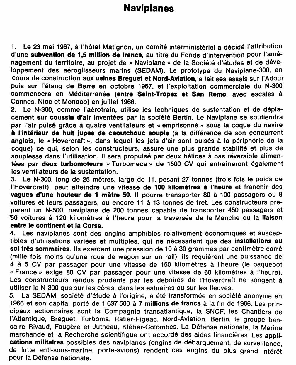 Prévisualisation du document Naviplanes