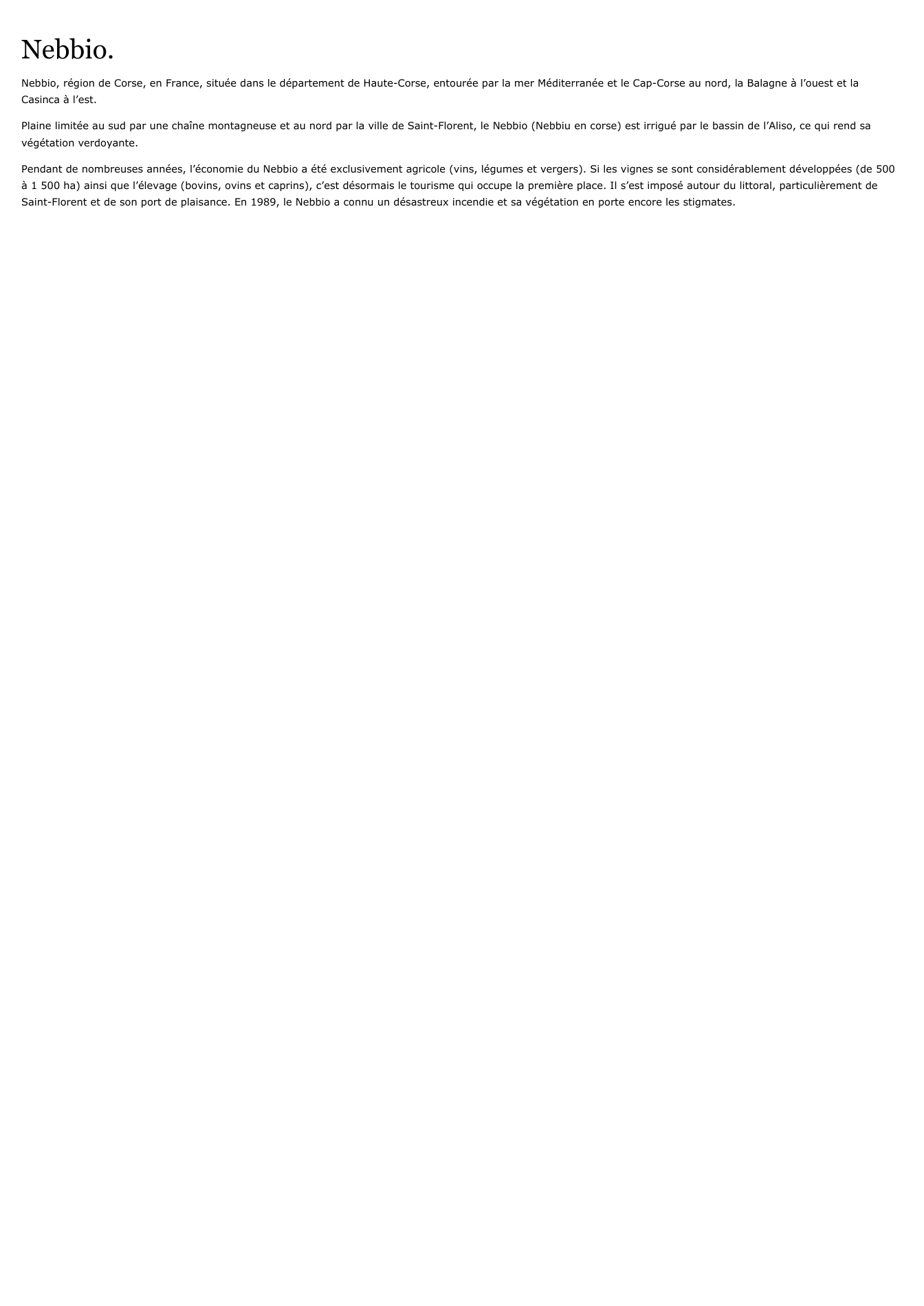 Prévisualisation du document Nebbio.