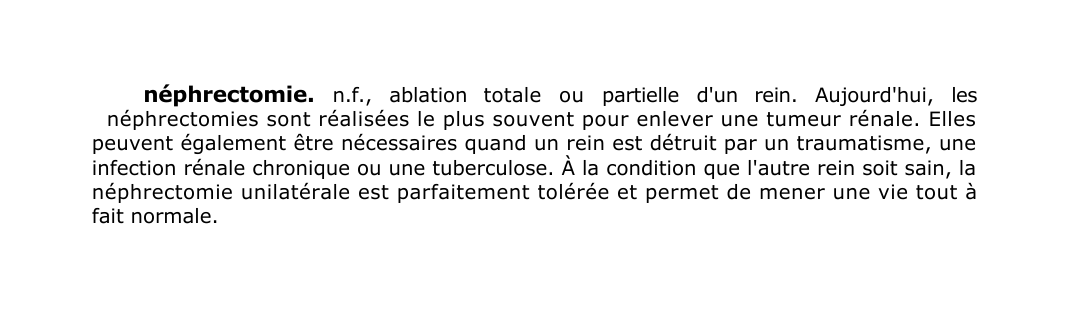 Prévisualisation du document néphrectomie.