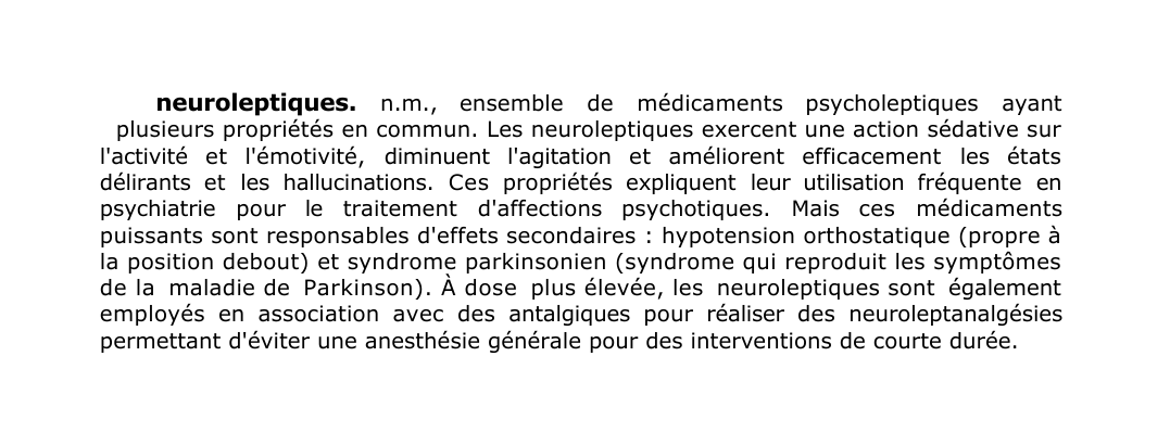 Prévisualisation du document neuroleptiques.