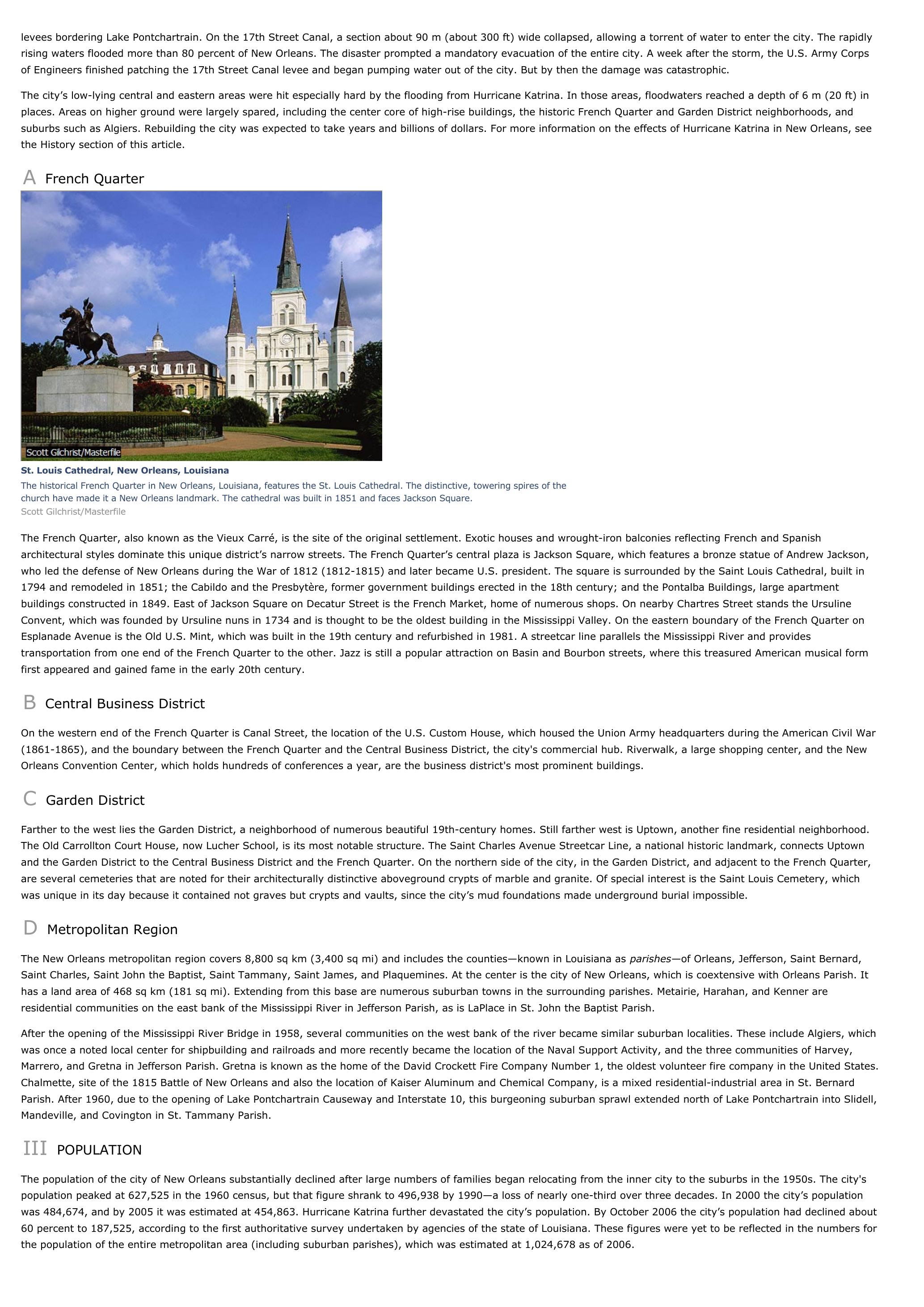 Prévisualisation du document New Orleans - geography.