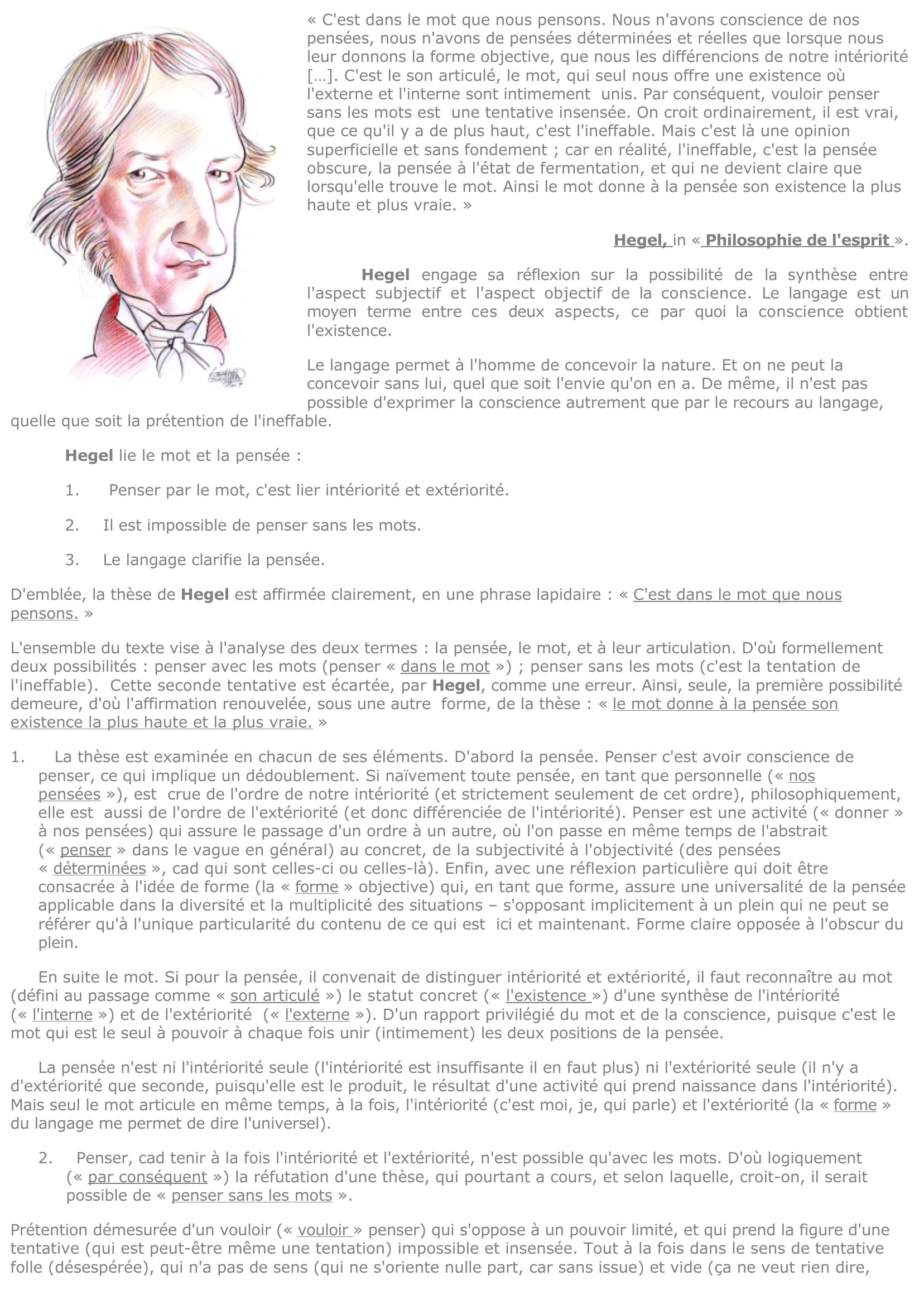Prévisualisation du document N'exprime-t-on que ce dont on a conscience?