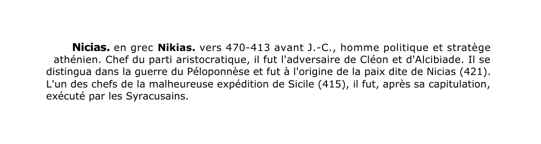 Prévisualisation du document Nicias.