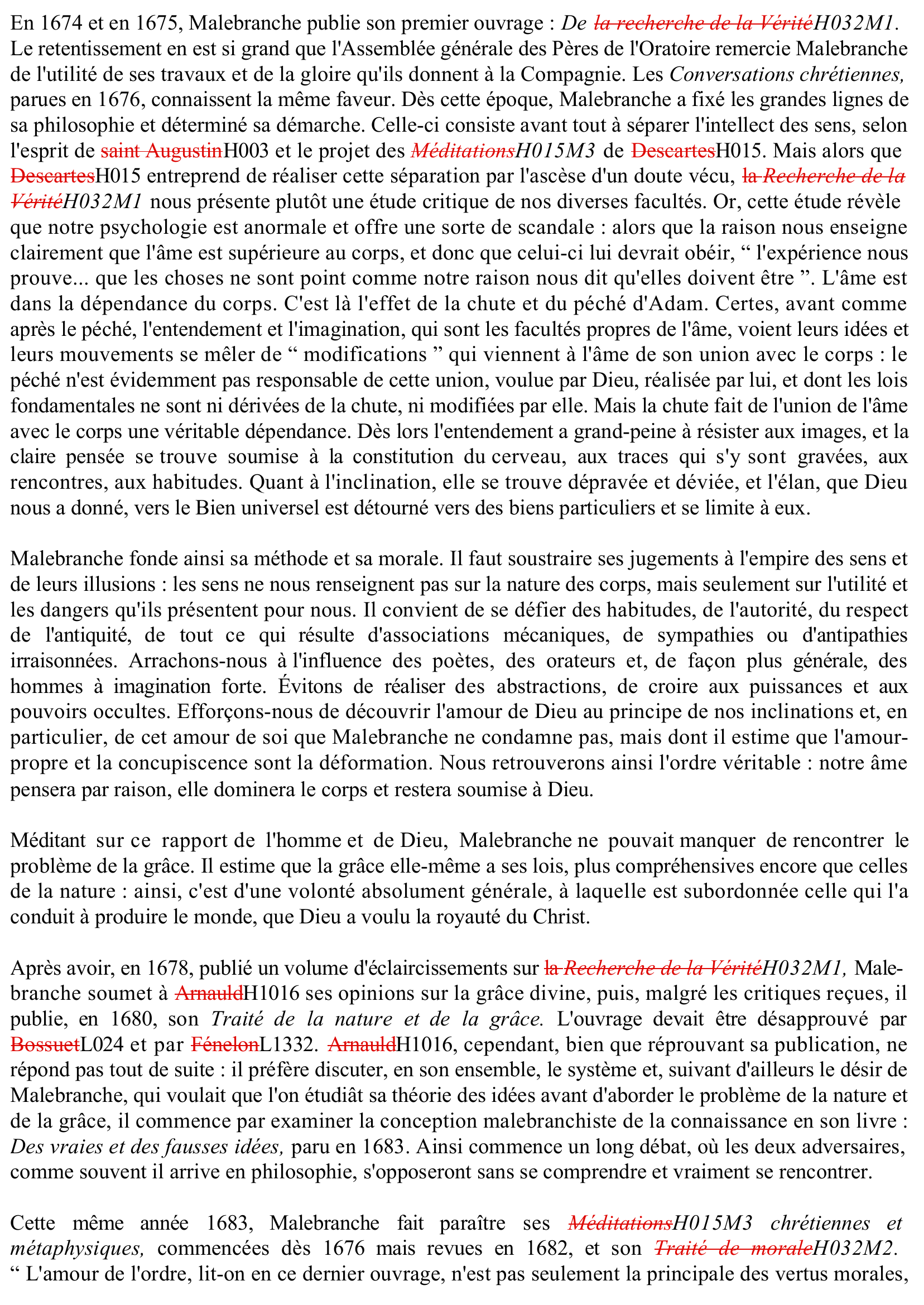 Prévisualisation du document Nicolas Malebranche (résumé de sa philosophie)