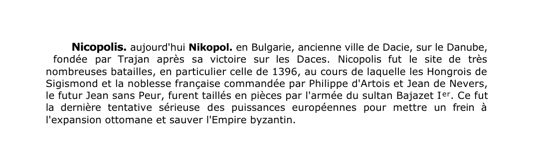 Prévisualisation du document Nicopolis.