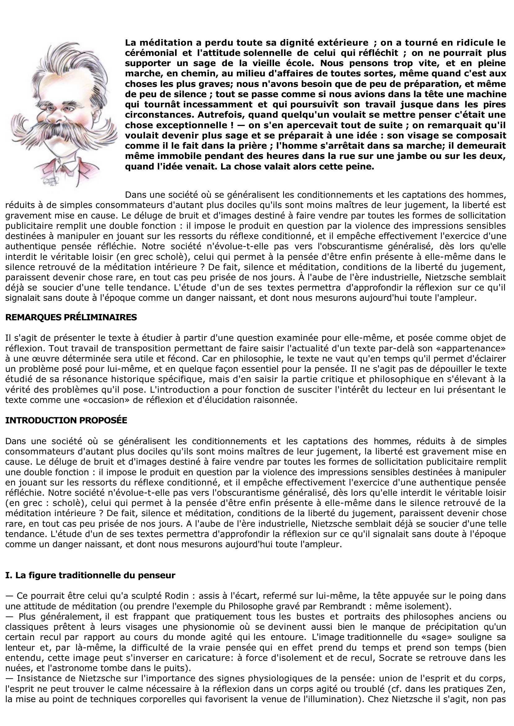 Prévisualisation du document Nietzsche