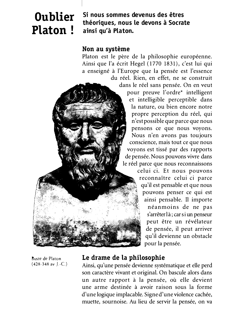 Prévisualisation du document Nietzsche critique de Platon