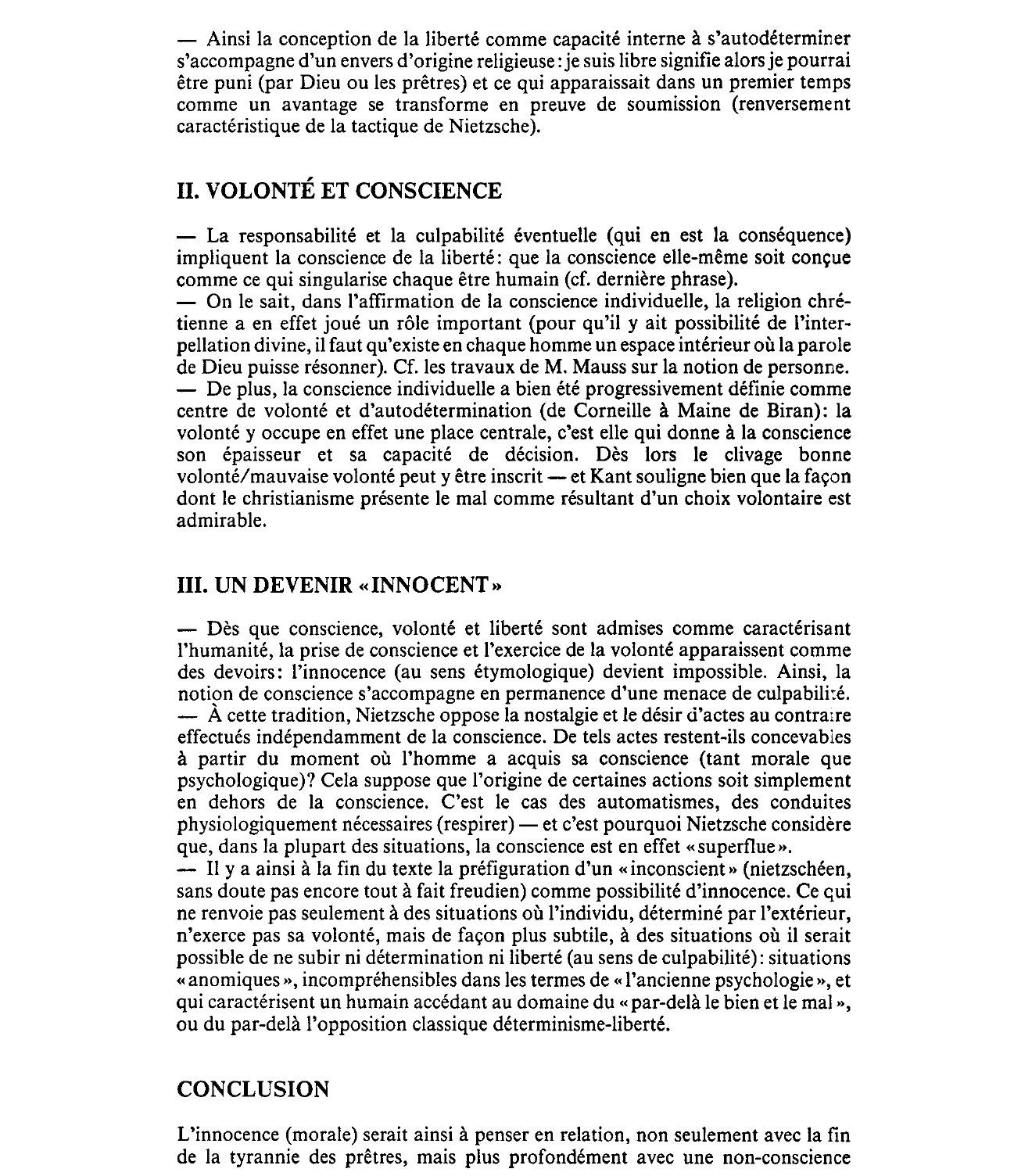 Prévisualisation du document NIETZSCHE et l'idée du libre arbitre