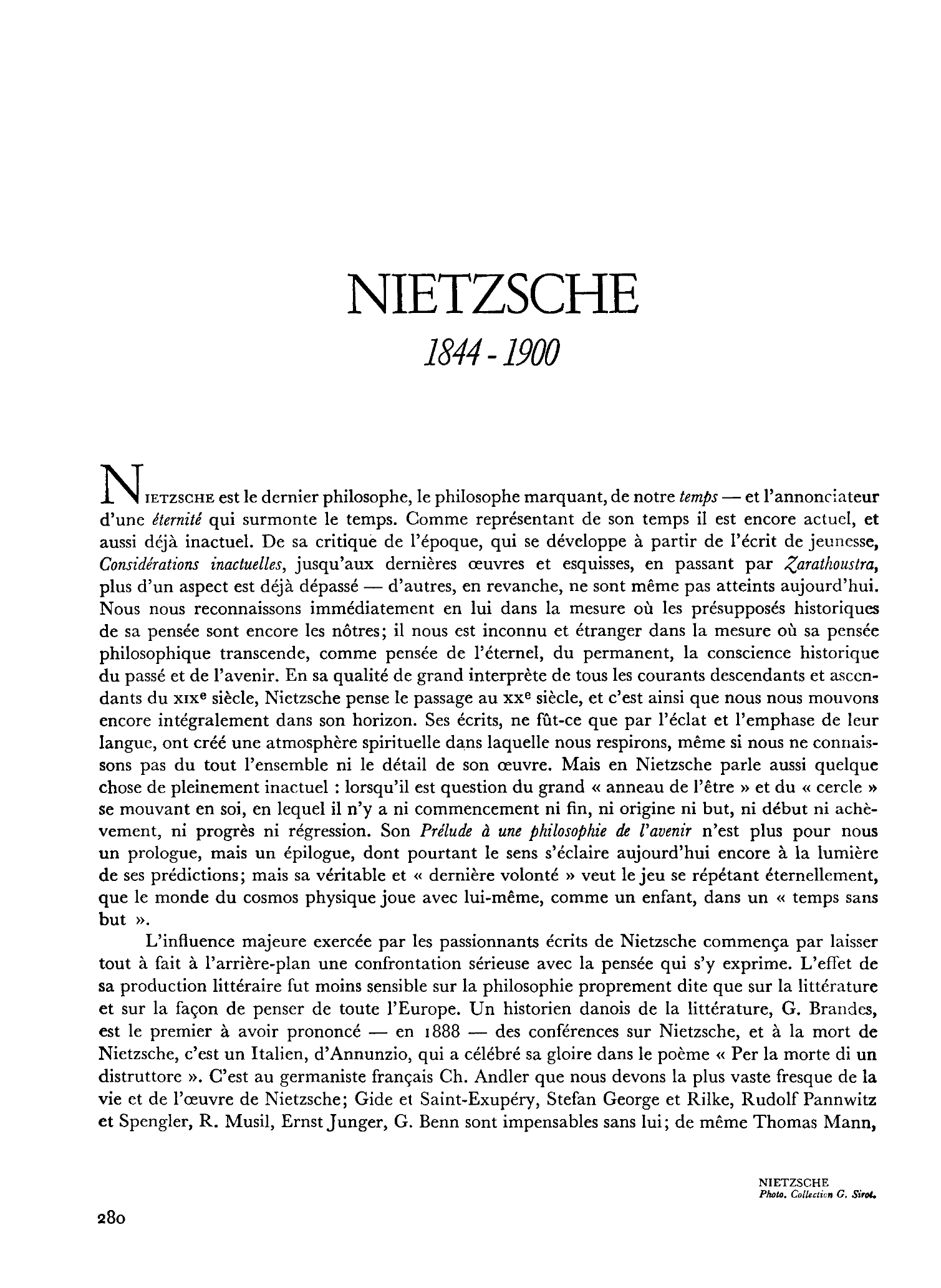 Prévisualisation du document Nietzsche, Friedrich