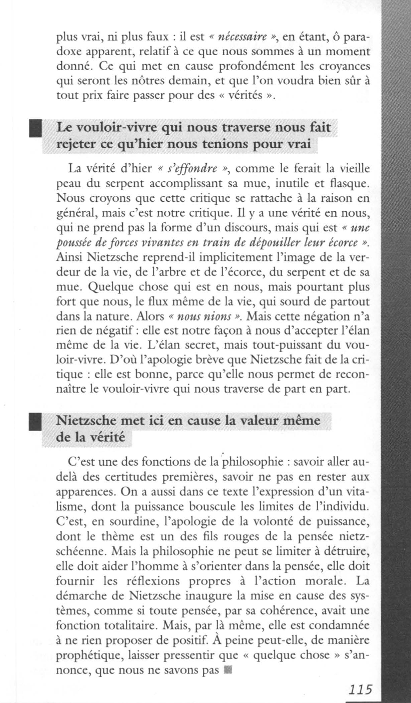 Prévisualisation du document Nietzsche, Le Gai Savoir (1883 et 1887), traduit par P. Klossowski