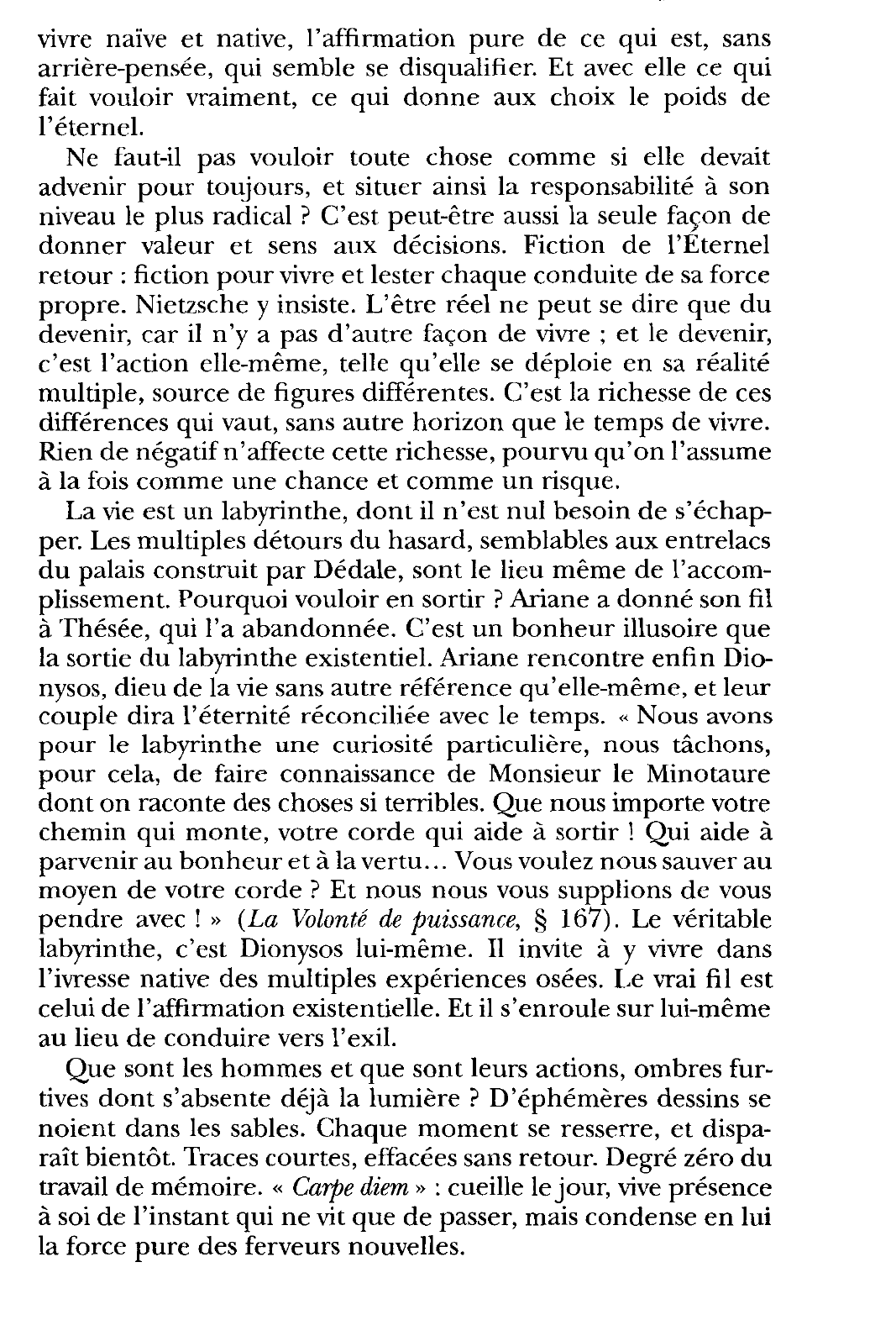 Prévisualisation du document Nietzsche, Le Gai Savoir,§ 41,  trad. P. Wotling, GF-Flammarion.