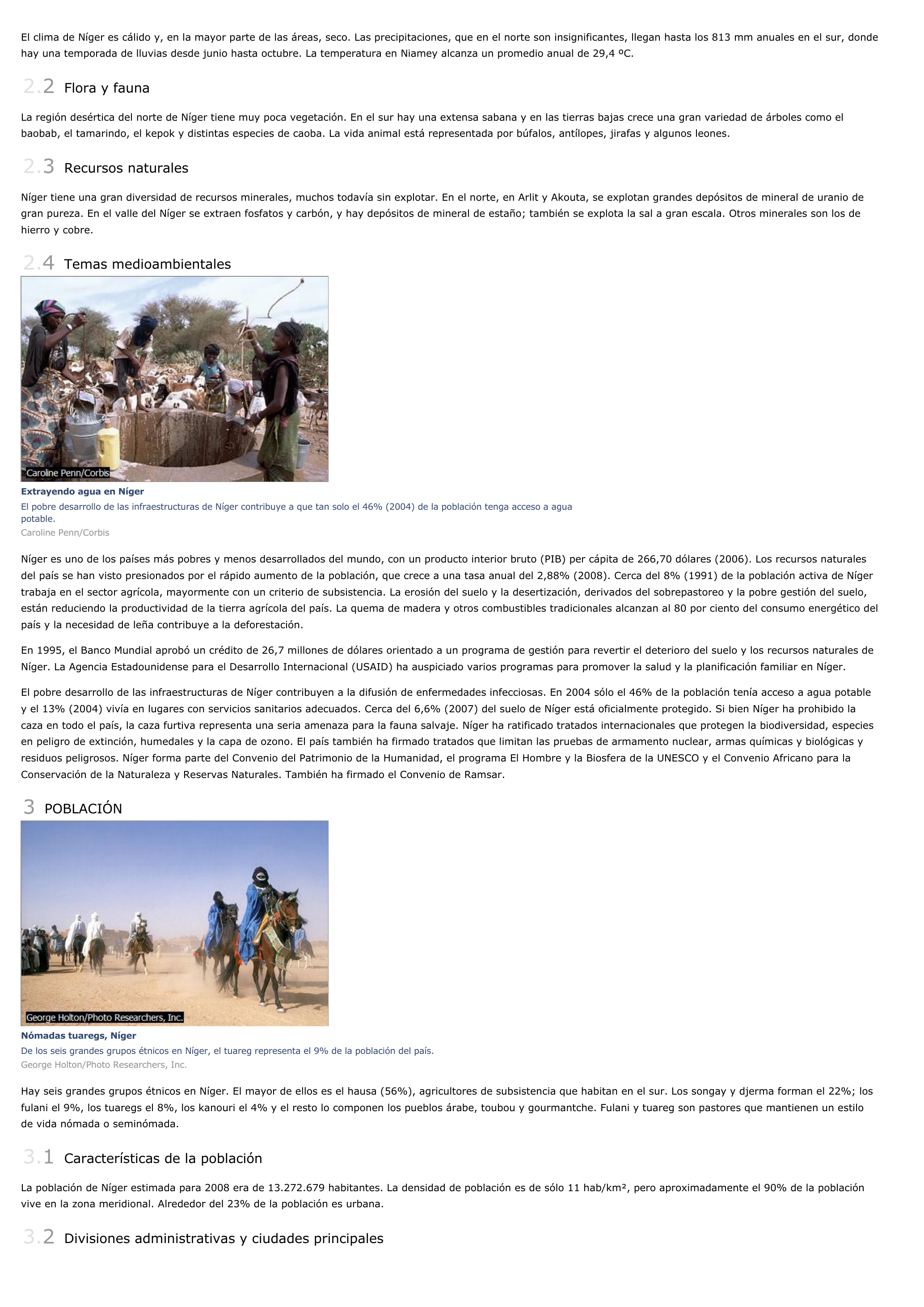 Prévisualisation du document Níger - geografía.