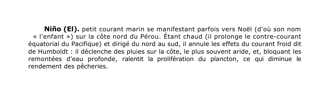 Prévisualisation du document Niño (El).