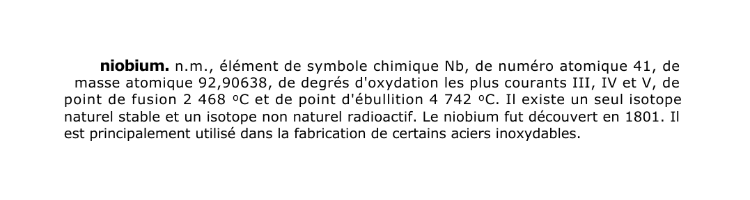 Prévisualisation du document niobium.