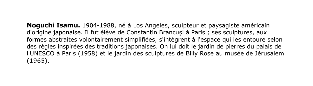 Prévisualisation du document Noguchi Isamu.