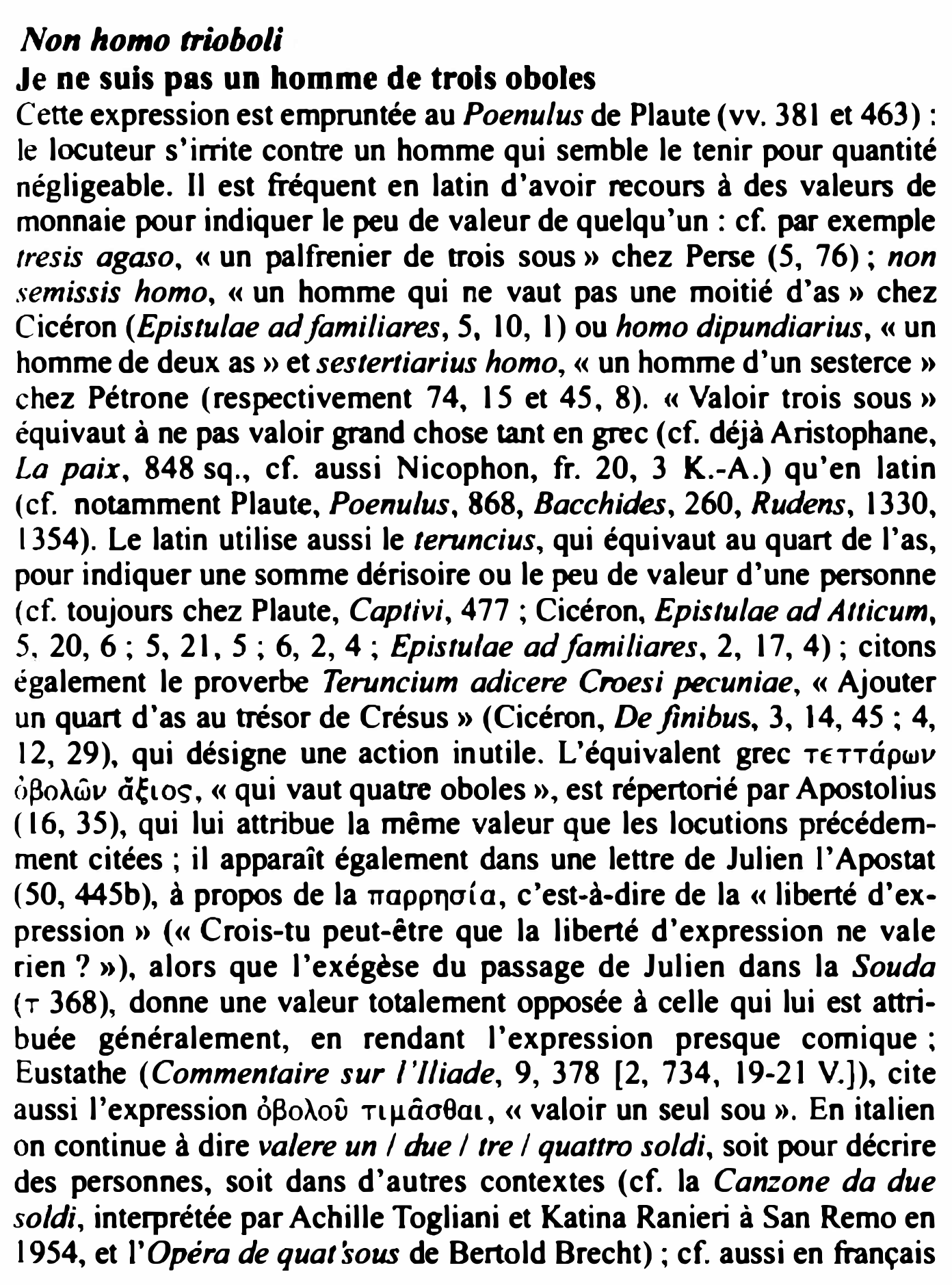 Prévisualisation du document Non homo trioboli