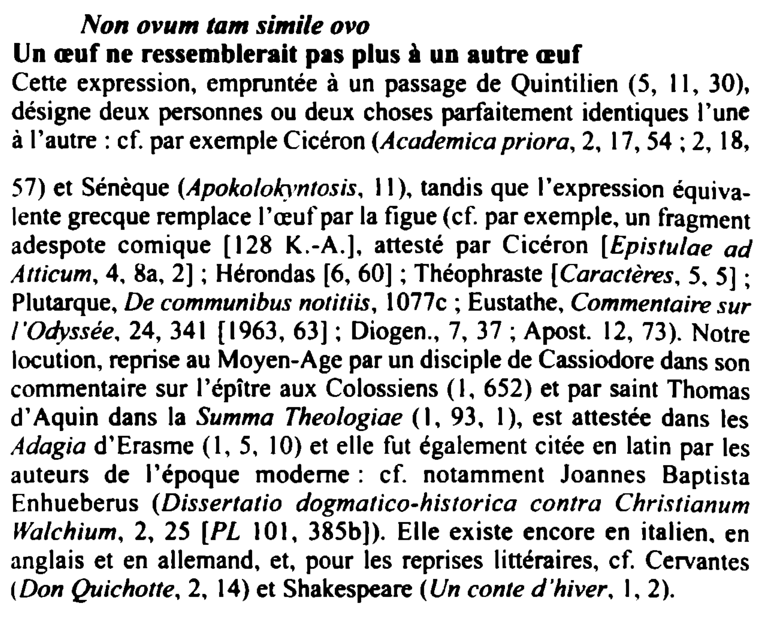 Prévisualisation du document Non ovum tam simile ovo