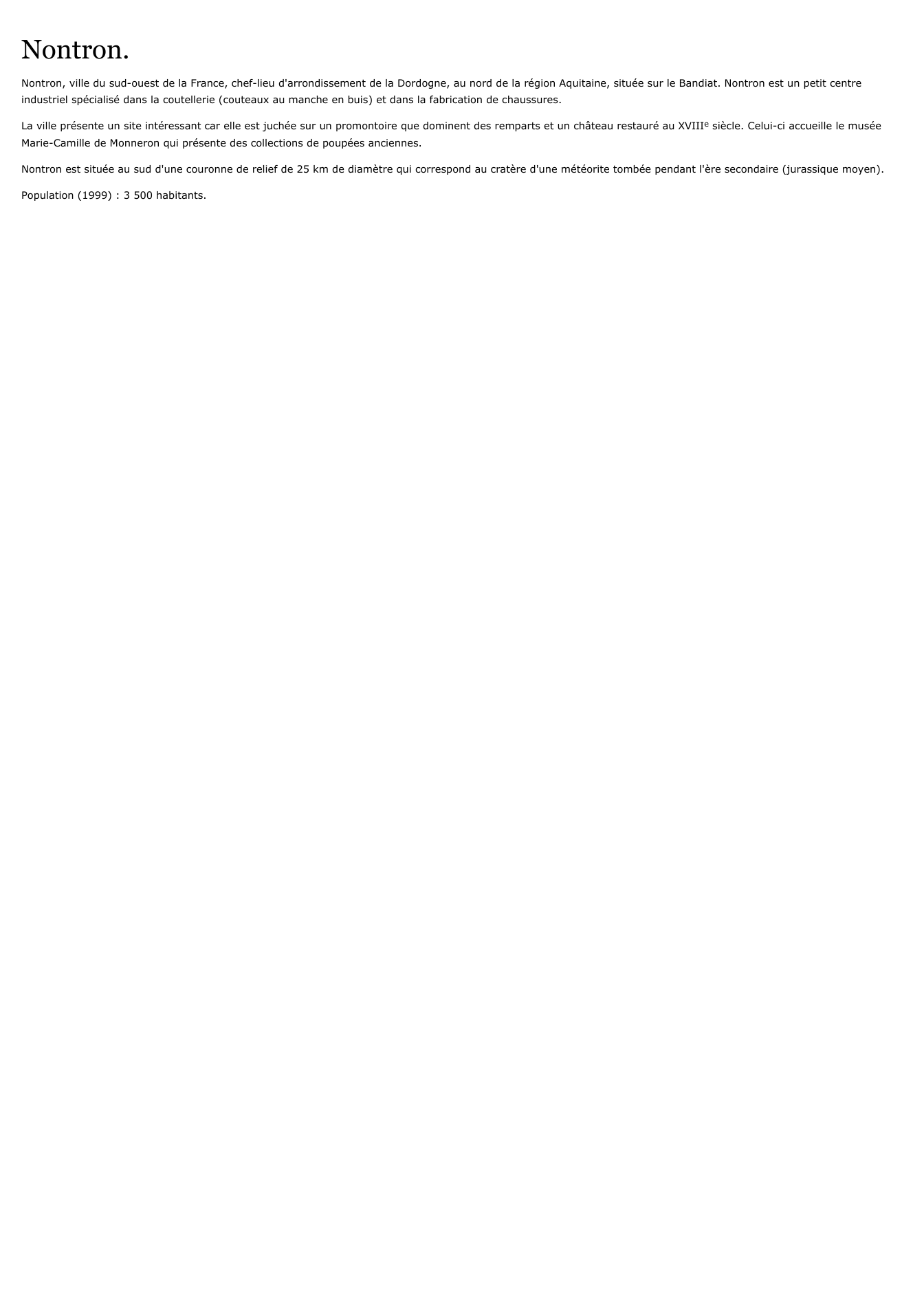 Prévisualisation du document Nontron.