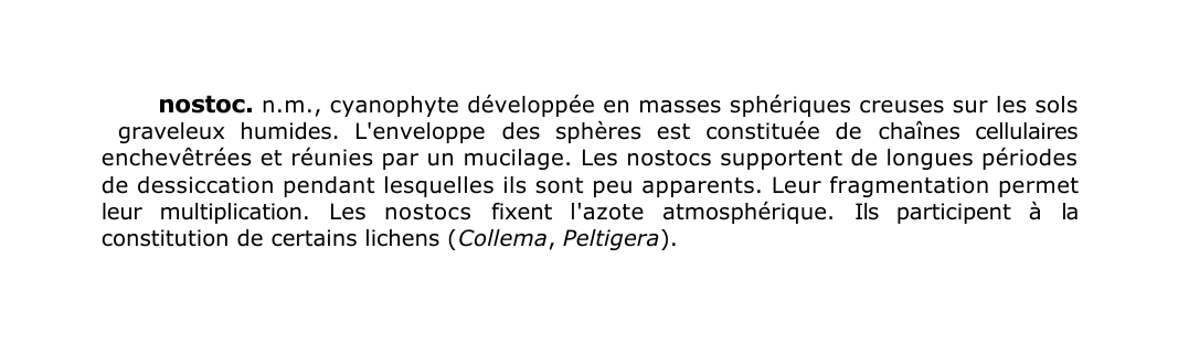 Prévisualisation du document nostoc.