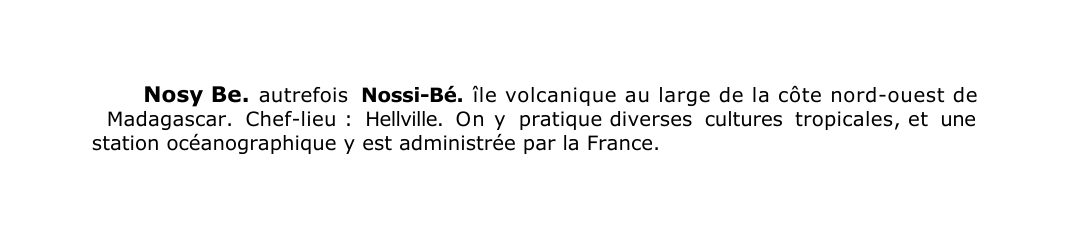 Prévisualisation du document Nosy Be.