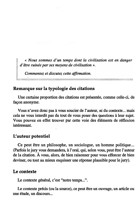Prévisualisation du document « Nous sommes d'un temps dont la civilisation est en.danger
d'être ruinée par ses moyens de civilisation ».

Commentez et...