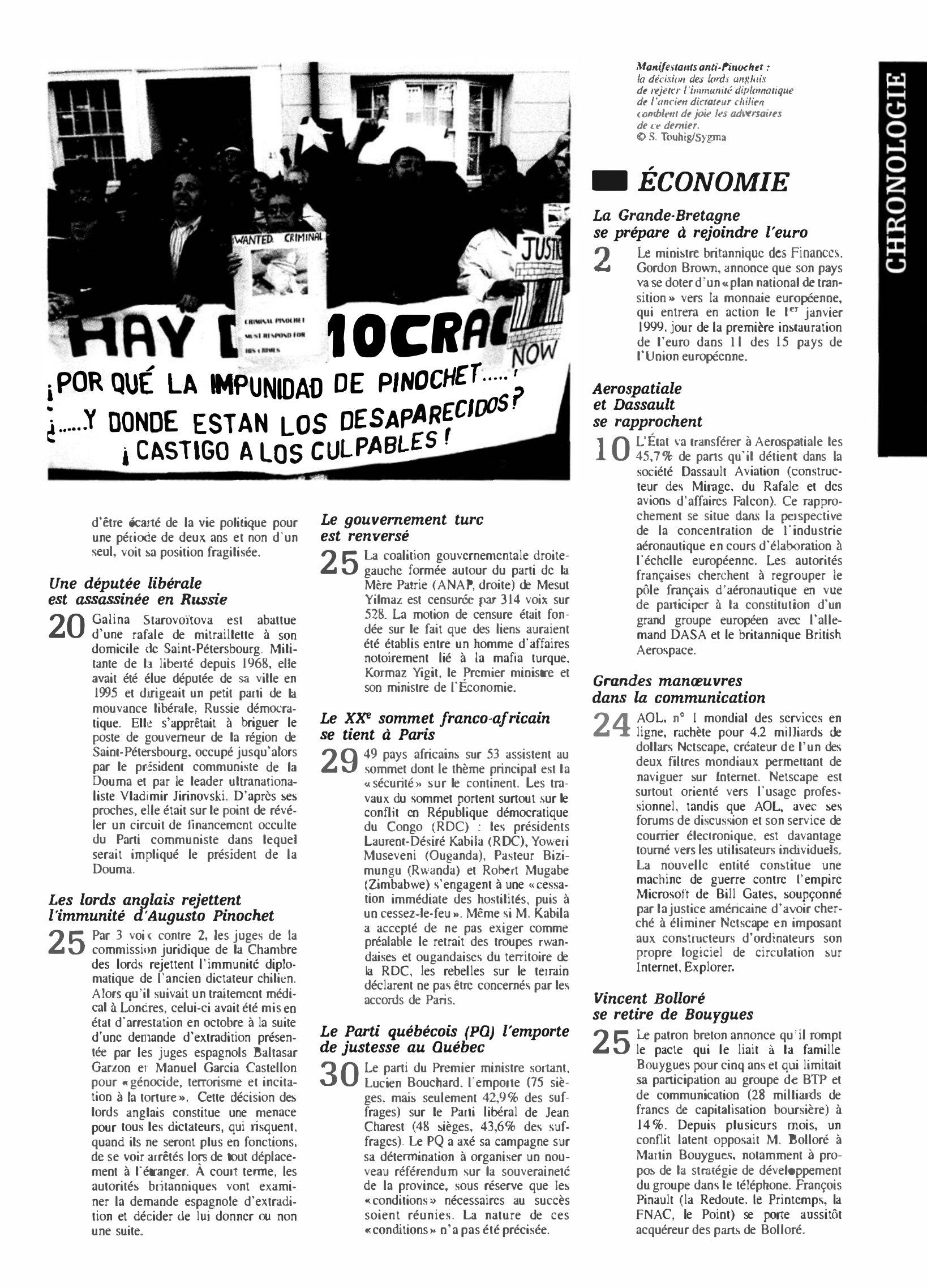 Prévisualisation du document novembre 1998 dans le monde (histoire chronologique)