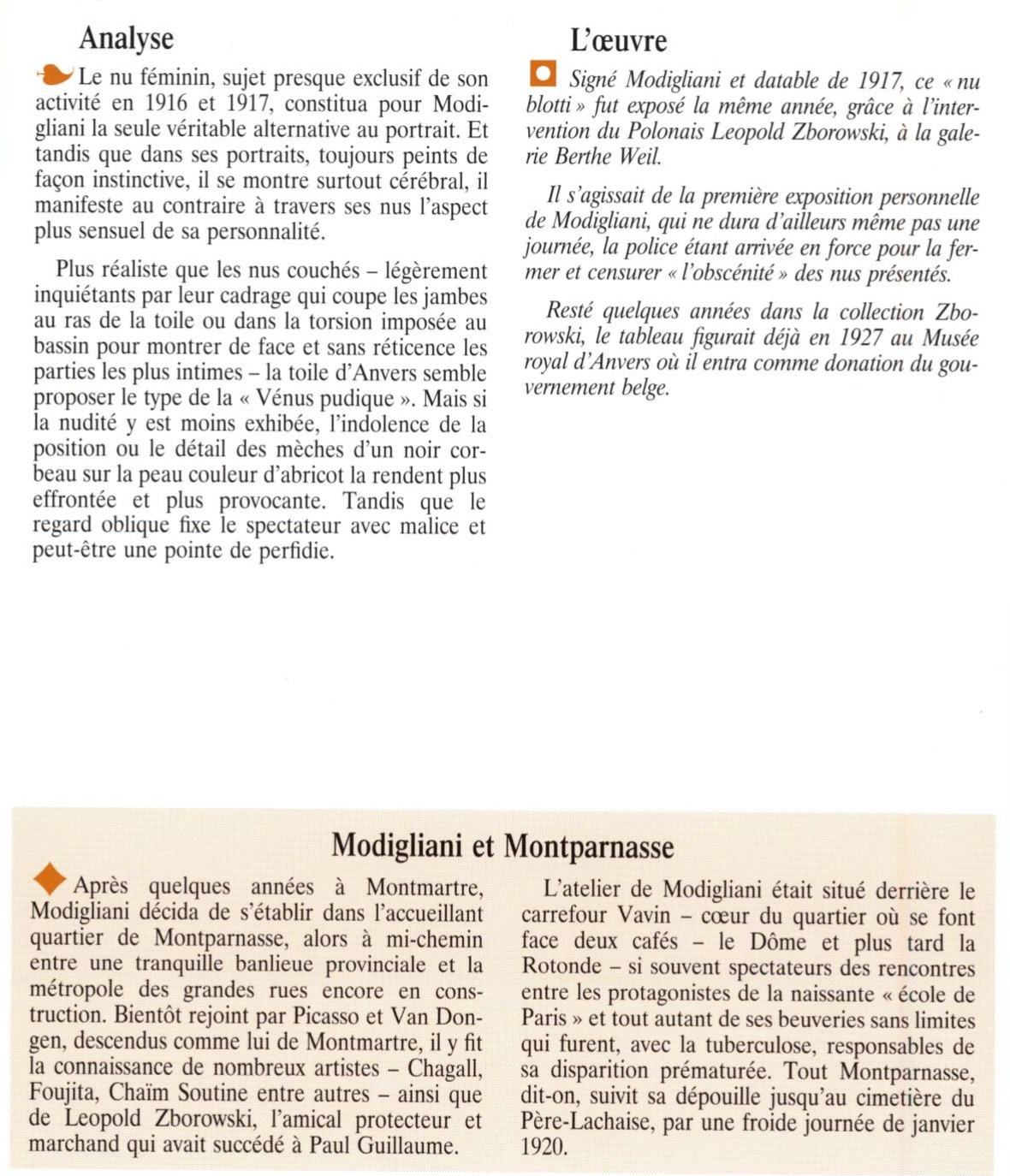 Prévisualisation du document NU ACCROUPI de MODIGLIANI