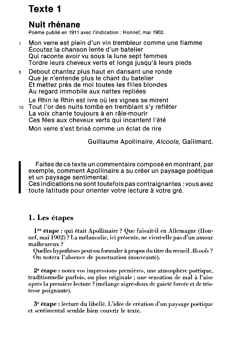 Prévisualisation du document o

D es c onseils e ssentiels

R eportez-vous, p our les conseils matériels, à c eux q ue n ous v ous p roposons p our l a c omposition f rançaise (cf.