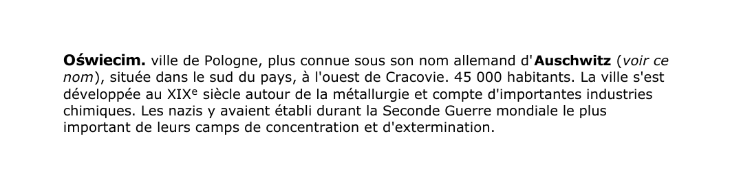 Prévisualisation du document O?wiecim.